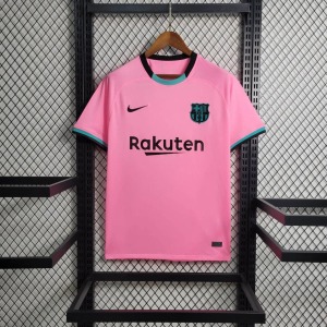 FC Barcelona Pink Soccer Jersey 2020 2021