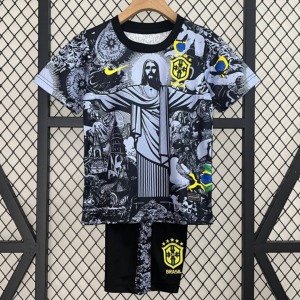 Brazil Youth 24/25 Black Special Soccer Jersey