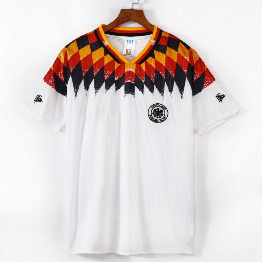 Germany 1994 Home Retro Soccer Jersey