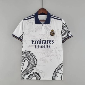 Real Madrid 2023-2024 White Dragon Edition Jersey