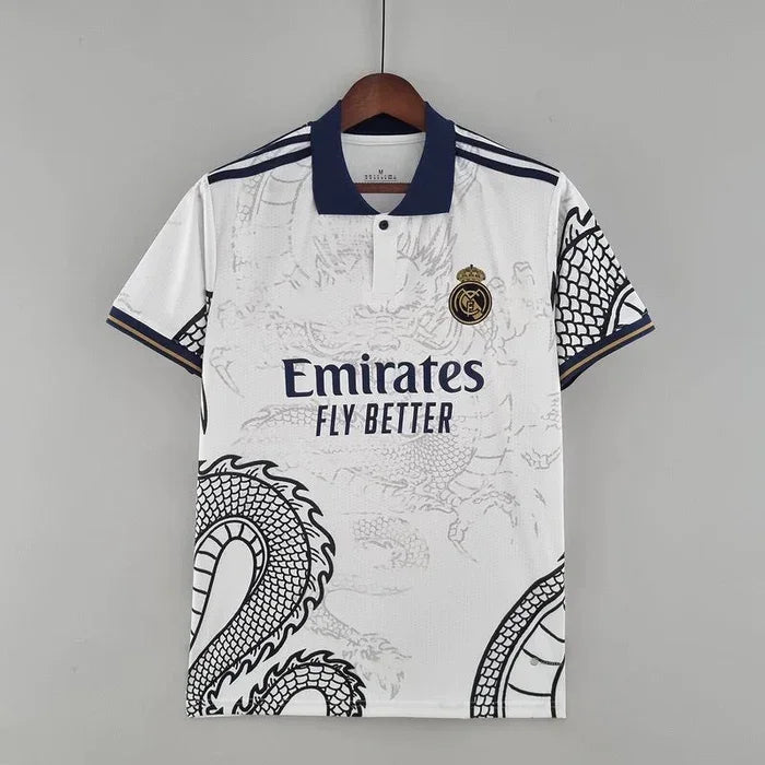 Real Madrid 2023-2024 White Dragon Edition Jersey