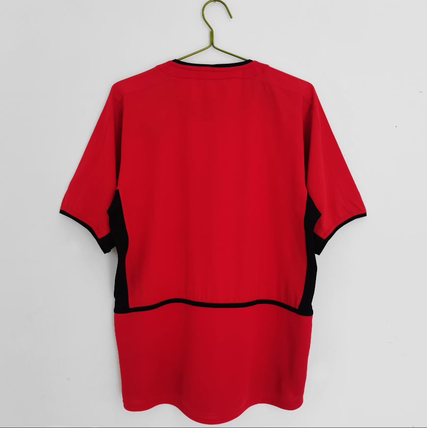 Manchester United Home Retro Soccer Jersey 2002-2004