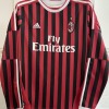 AC Milan Home Long Sleeve 2011/12 Jersey