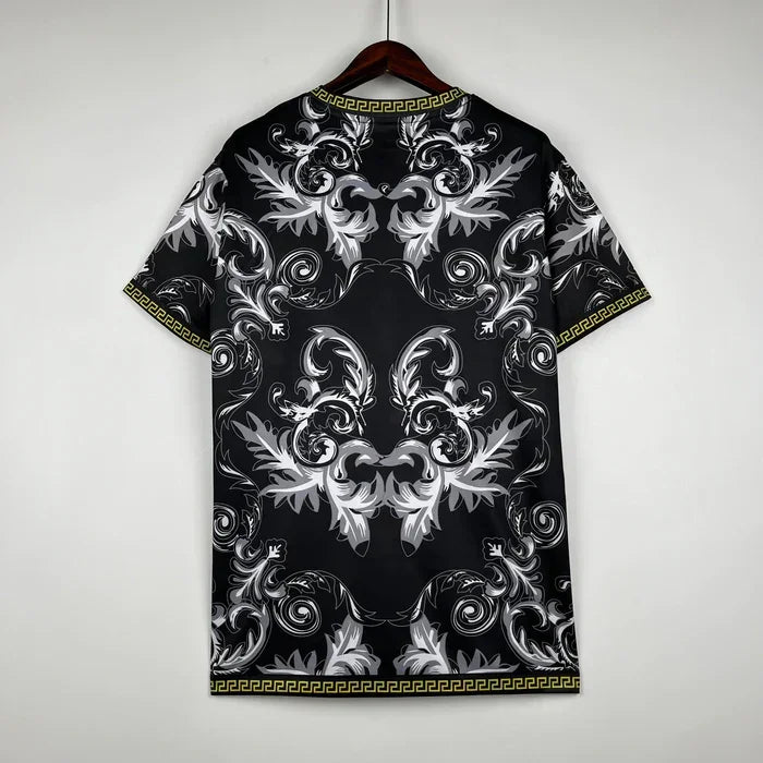Italy 2023-2024 Versace Black Jersey