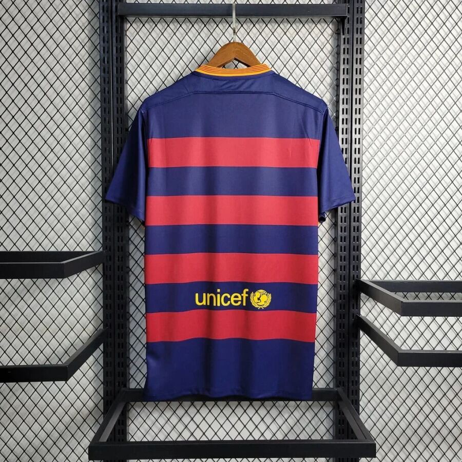FC Barcelona Retro 2015-2016 Soccer Jersey