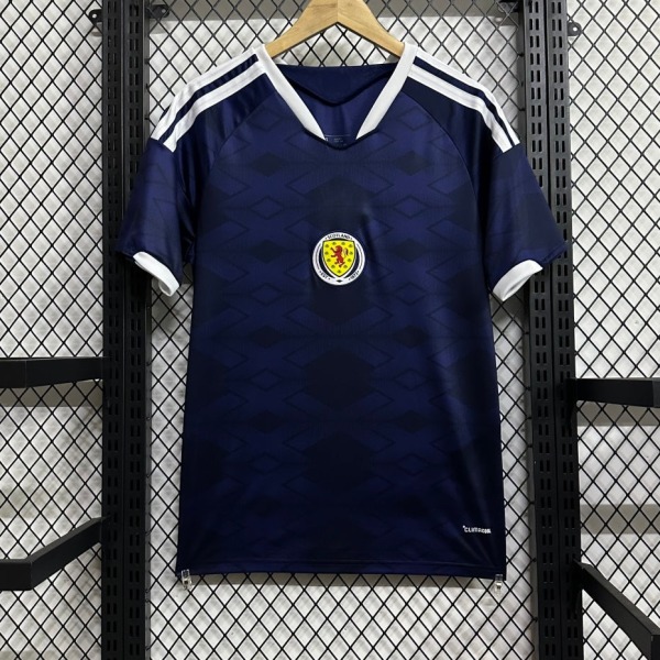 Scotland Home 2025/26 Soccer Jersey