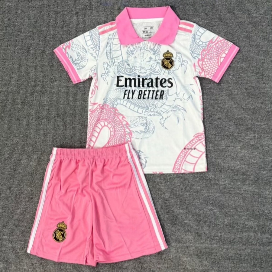Real Madrid 25/26 Youth Rose Premium Jersey