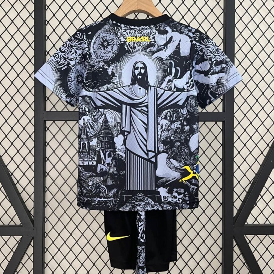 Brazil Youth 24/25 Black Special Soccer Jersey