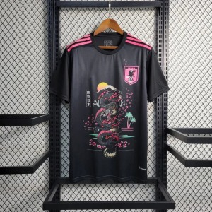 Japan 2023-2024 Black Training Soccer Jersey