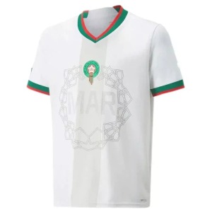 Morocco Away Jersey 2022 World Cup White