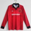 Manchester United 1994/95 Home Long Sleeve Soccer Jersey