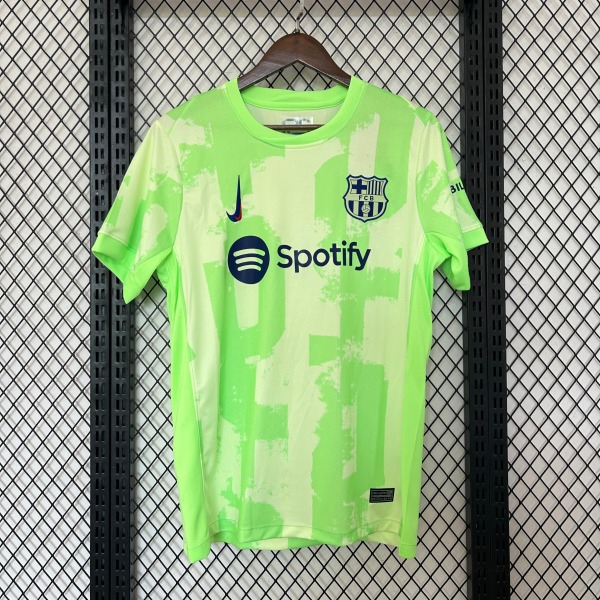 Barcelona 24/25 Special Edition Green Soccer Jersey