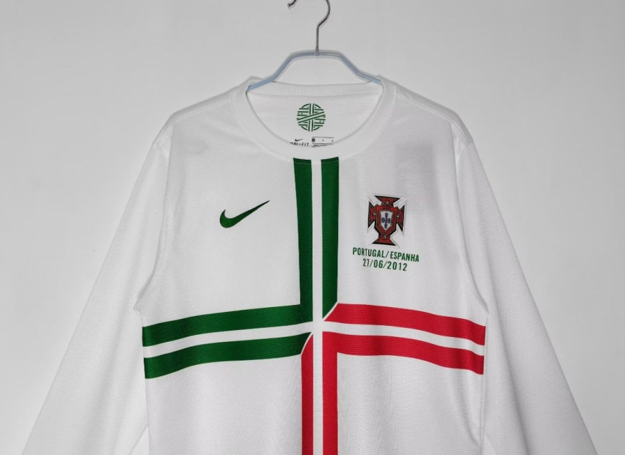 Portugal Away Jersey 2012 Long Sleeve