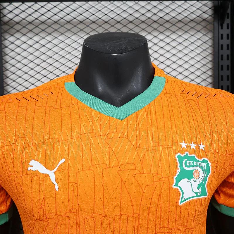 Ivory Coast Home Orange Jersey CAN 2025-26