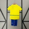 Brazil Retro 2002 Youth Soccer Jersey