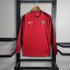 Portugal Retro 2016 Long Sleeve Soccer Jersey