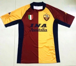 AS Roma Home 2001/02 Jersey
