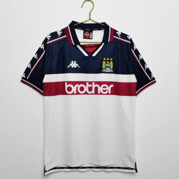 Manchester City Away Soccer Jersey 1997/98