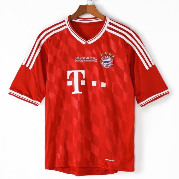 Bayern Munich Home 2013-2014 Retro Soccer Jersey