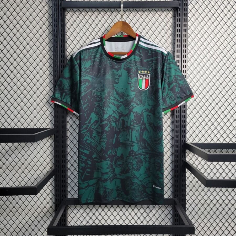 Italy 24/25 Special Edition Green Soccer Jersey