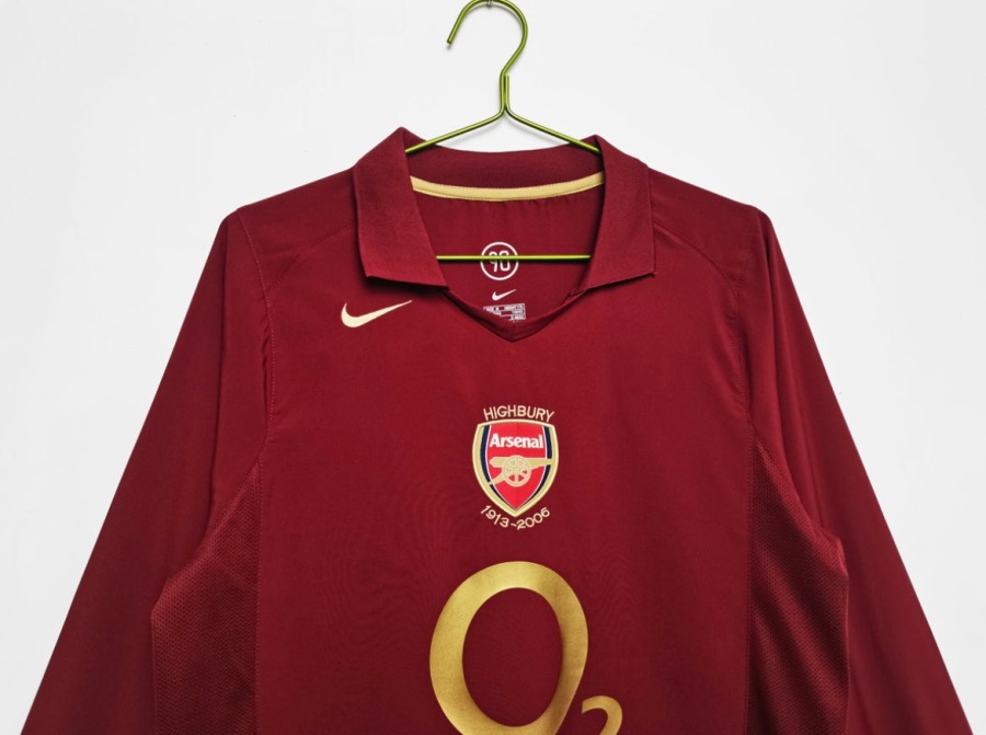 Arsenal 2005/06 Home Long Sleeve Jersey