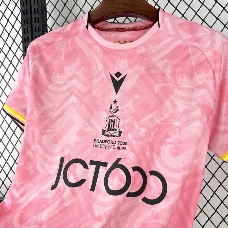 Bradford City 2025-26 Home Soccer Jersey