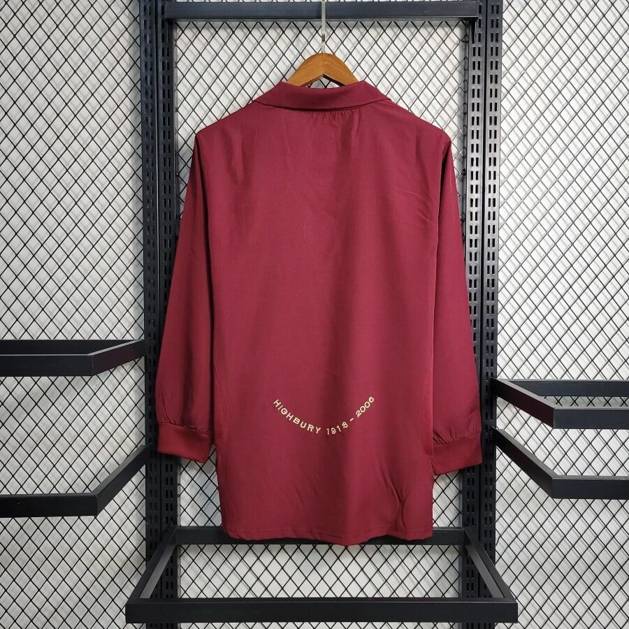 Arsenal Retro Long Sleeve Jersey 2005/06