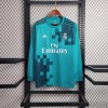 Real Madrid 2017-2018 Long Sleeve Retro Soccer Jersey