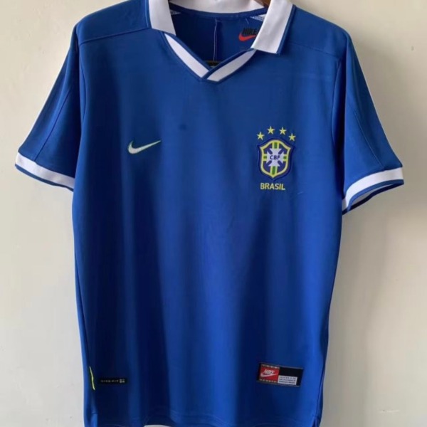 Brazil Away Soccer Jersey 1998