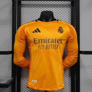 Real Madrid 2024-2025 Long Sleeve Soccer Jersey