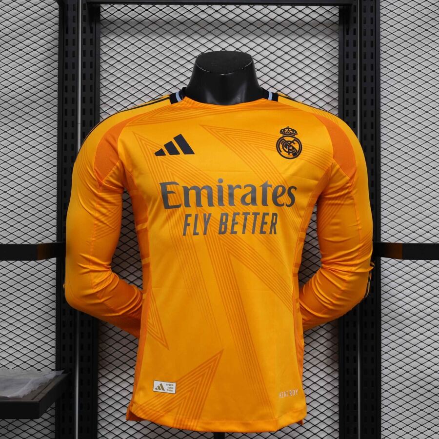 Real Madrid 2024-2025 Long Sleeve Soccer Jersey