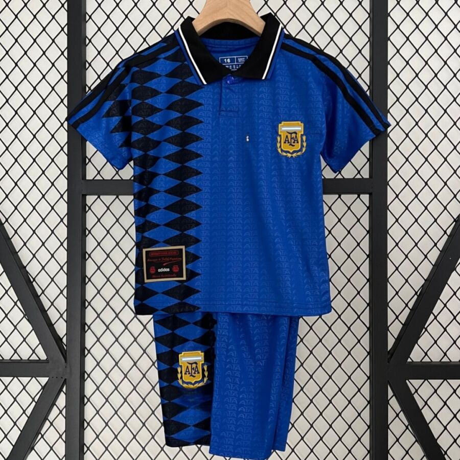 Argentina Retro Home Youth Jersey 2005-2006
