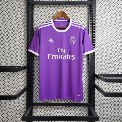 Real Madrid Retro 2016-2017 Soccer Jersey