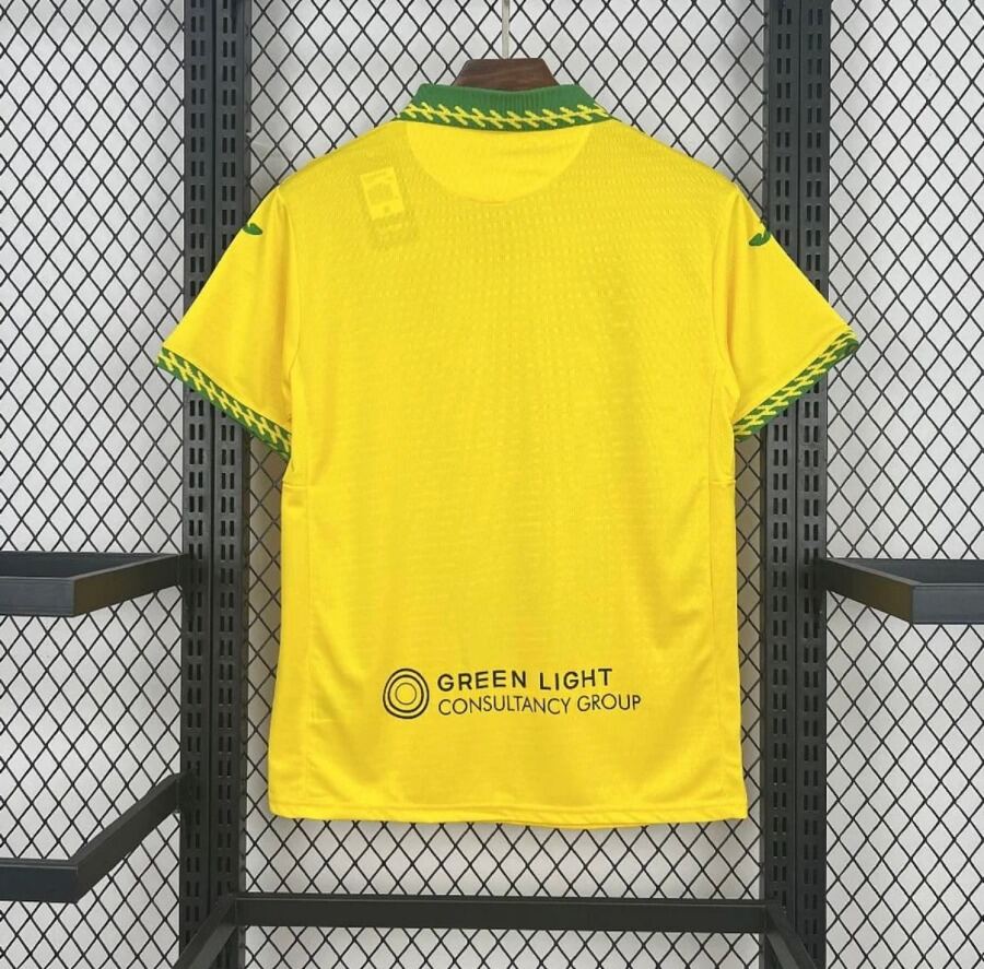 Norwich City Home Jersey 2025/26