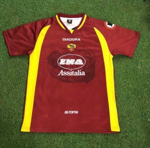 AS Roma 1997/98 Home Jersey