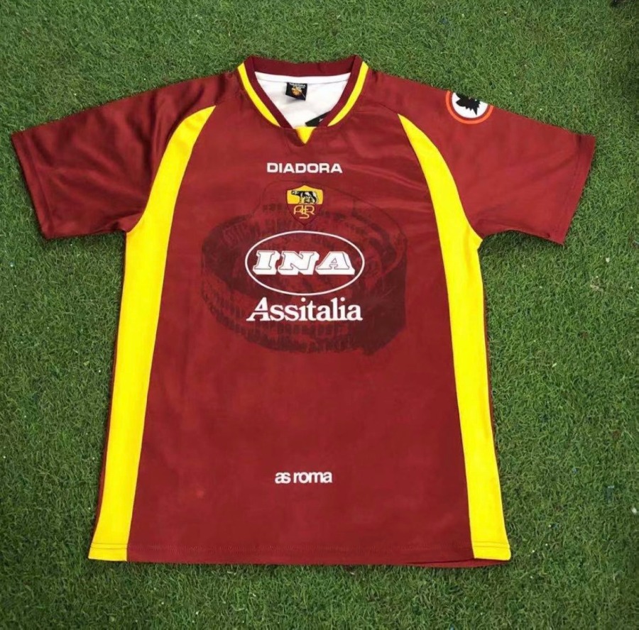 AS Roma 1997/98 Home Jersey