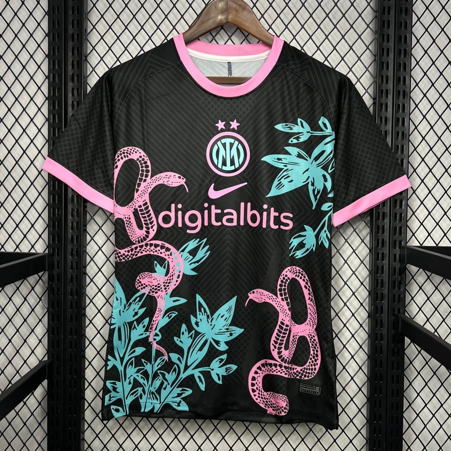 Inter Milan 24/25 Red Serpent Soccer Jersey