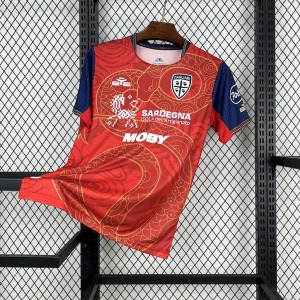 Cagliari 2025-26 Men Youth Soccer Jersey