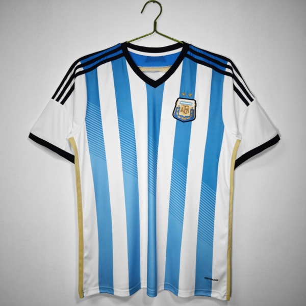 Argentina Home Soccer Jersey 2014 Retro