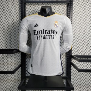 Real Madrid 2023-24 Long Sleeve Soccer Jersey