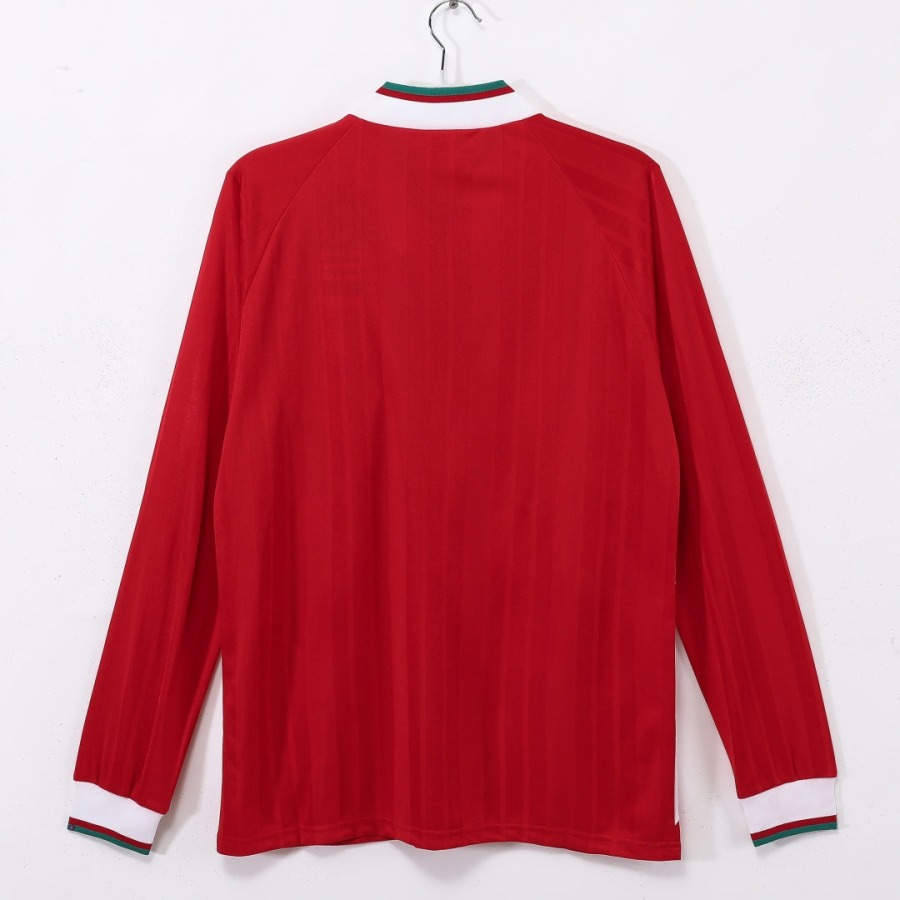 Liverpool Home Long Sleeve Soccer Jersey 1993-1995