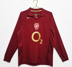 Arsenal 2005/06 Home Long Sleeve Jersey