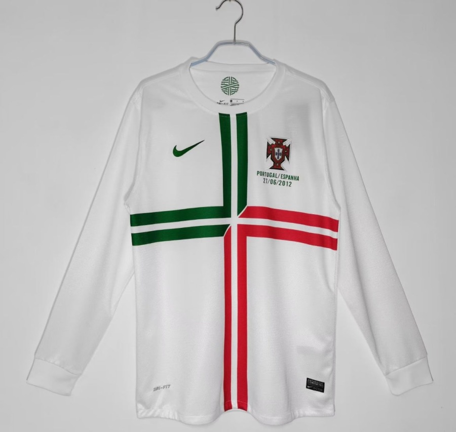 Portugal Away 2012 Long Sleeve Jersey