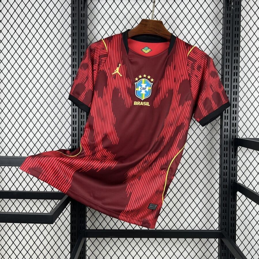 5e01926c47f5f719ec353a2303bb531a.jpg Brazil 2026 Red Premium Edition Jersey