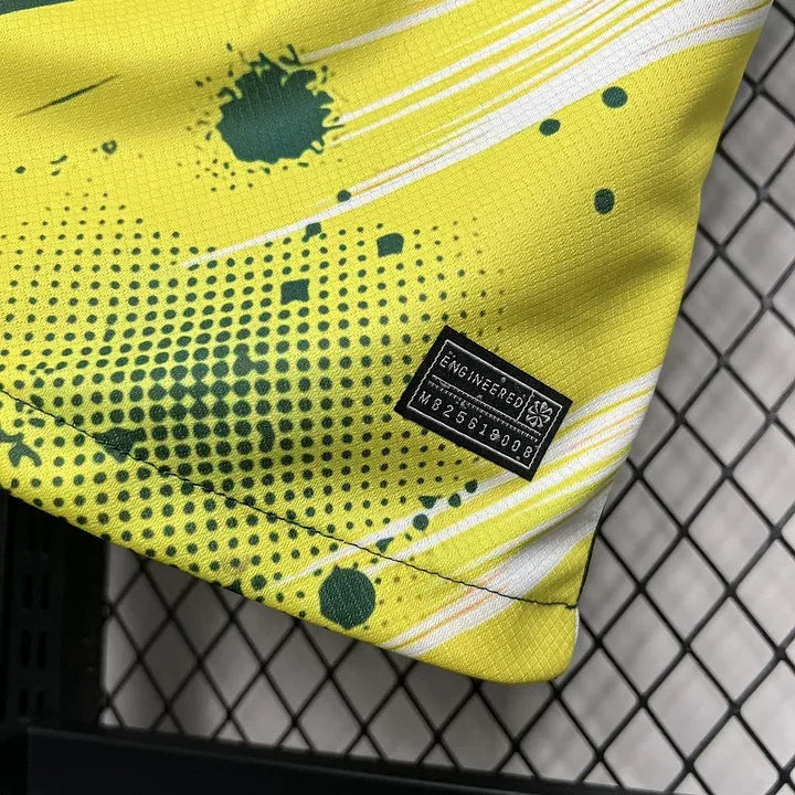 Brazil Concept Green Yellow Eagle 2024-25 Soccer Jersey