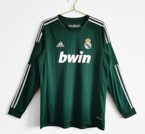 Real Madrid Third 2012/13 Long Sleeves Jersey