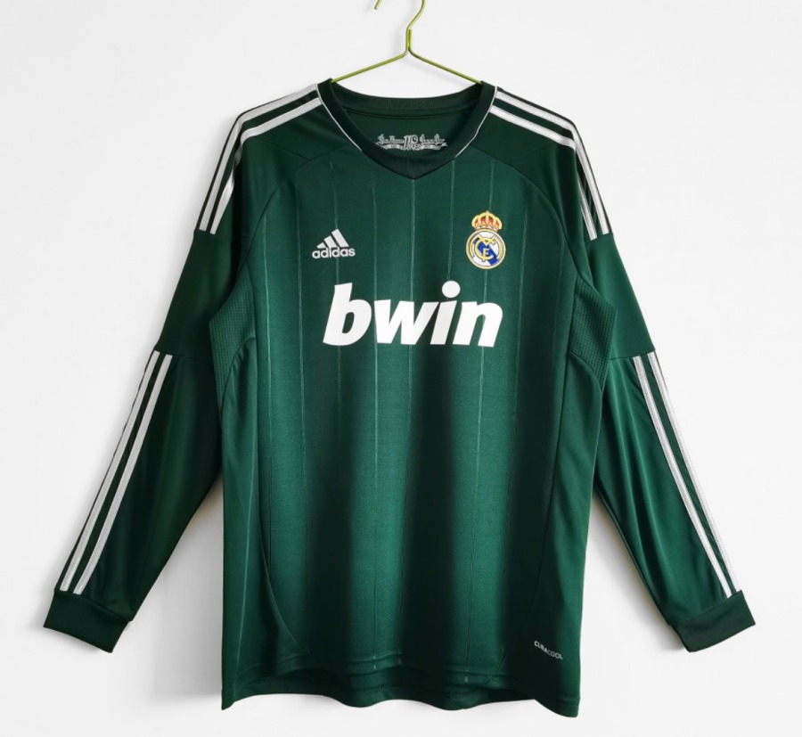 Real Madrid Third 2012/13 Long Sleeves Jersey