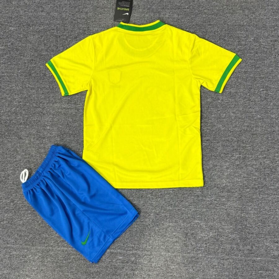 Brazil 25/26 Youth Bird Yellow Jersey