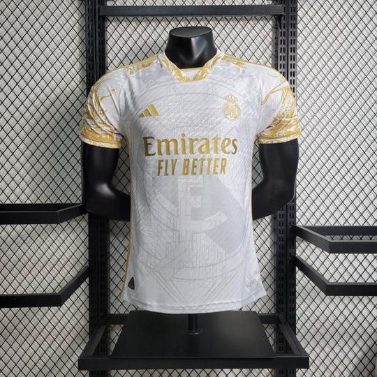 Real Madrid 2023-2024 Limited Edition Gold Jersey