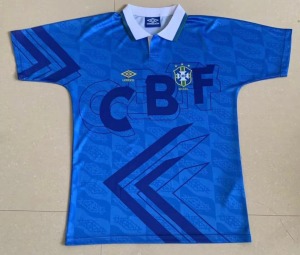 6D27FCC1-B734-489A-8117-C288EE7E5922.jpg Brazil 1992 Away Soccer Jersey